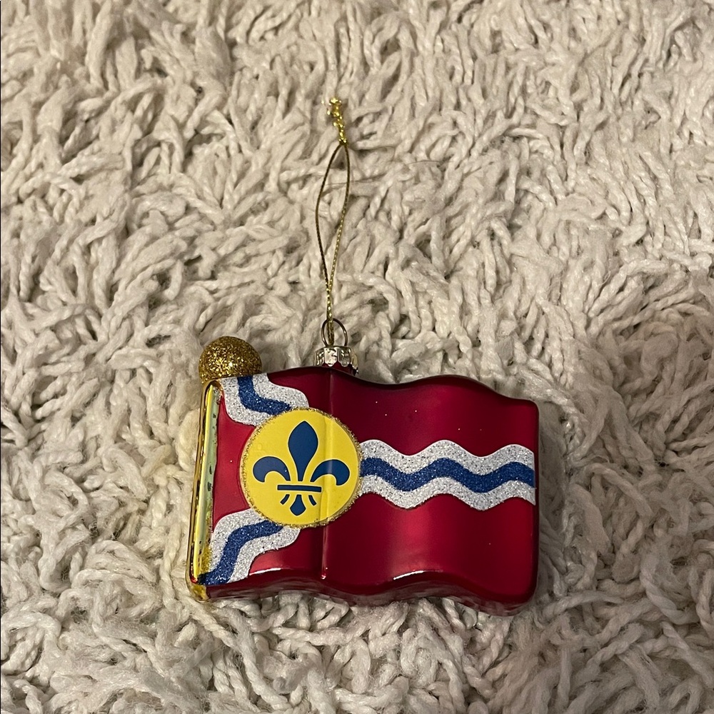 St Louis Flag Ornament